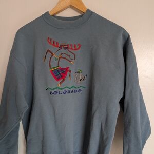 Vintage Graphic Crewneck Sweater